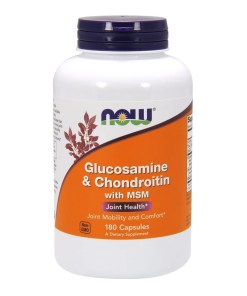 Glucosamine & Chondroitin with MSM - 180 caps