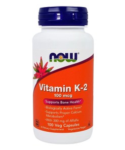 Vitamin K-2, 100mcg - 100 vcaps