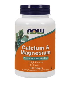 Calcium & Magnesium - 100 tablets