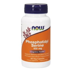 NOW Foods Phosphatidyl Serine, 100mg - 60 vcaps