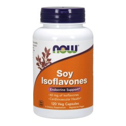 NOW Foods Soy Isoflavones - 120 vcaps