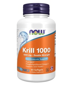 Krill Oil, 1000mg Double Strength - 60 softgels