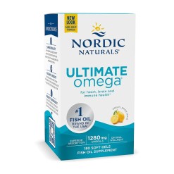 Ultimate Omega, 1280mg Lemon (EAN 768990037900) - 180 softgels