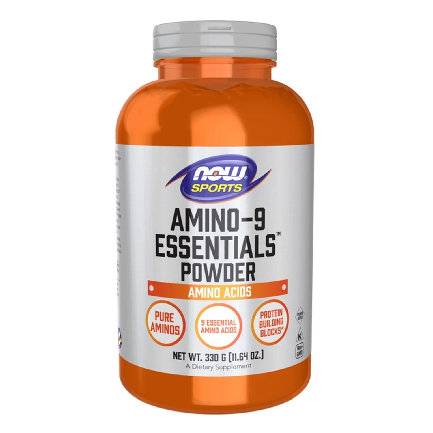 NOW Foods Amino-9 Essentials, Powder - 330 grams