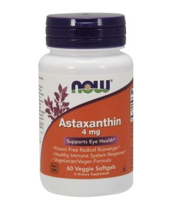 Astaxanthin, 4mg - 60 veggie softgels