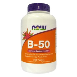 NOW Foods Vitamin B-50 - 250 tablets