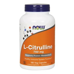 NOW Foods L-Citrulline, 750mg - 180 vcaps