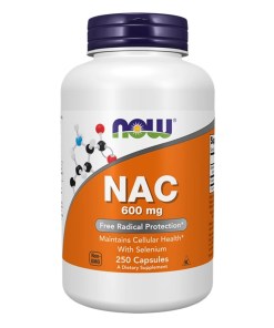 NAC with Selenium, 600mg - 250 caps