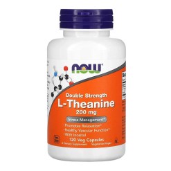 Double Strength L-Theanine, 200mg - 120 vcaps