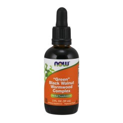 NOW Foods Green Black Walnut Wormwood Complex - 59 ml.