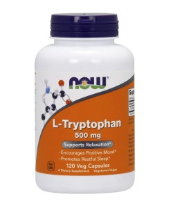 L-Tryptophan, 500mg - 120 vcaps