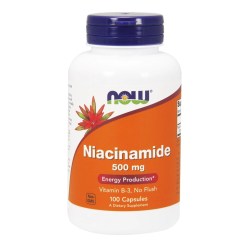 NOW Foods Niacinamide, 500mg - 100 caps