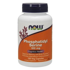 NOW Foods Phosphatidyl Serine, 100mg - 120 vcaps