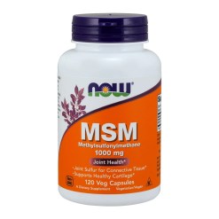 MSM Methylsulphonylmethane, 1000mg - 120 vcaps