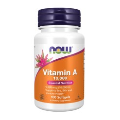 Vitamin A, 10 000 IU - 100 softgels