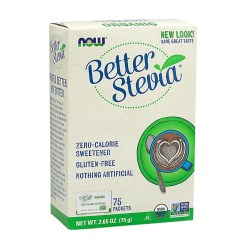 NOW Foods Better Stevia Packets - 75 packets