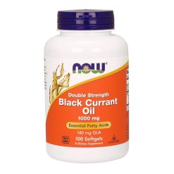NOW Foods Black Currant Oil, 1000mg - 100 softgels