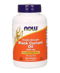 Black Currant Oil, 1000mg - 100 softgels
