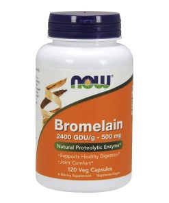Bromelain, 500mg - 120 vcaps