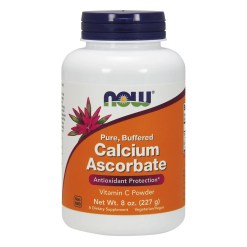 NOW Foods Calcium Ascorbate, Pure Buffered Powder - 227 grams