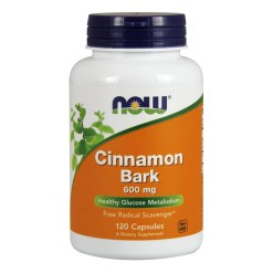 NOW Foods Cinnamon Bark, 600mg - 120 caps
