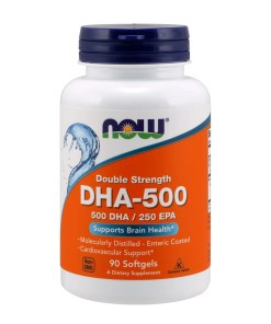 DHA-500, 500 DHA / 250 EPA - 90 softgels