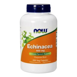 NOW Foods Echinacea, 400mg - 250 vcaps