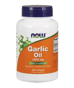 Garlic Oil, 1500mg - 250 softgels