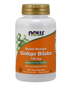 Ginkgo Biloba Double Strength, 120mg - 100 vcaps