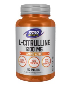 L-Citrulline, 1200mg Extra Strength - 120 tablets