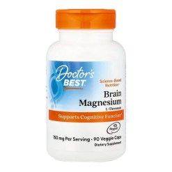 Brain Magnesium with Magtein, 150mg - 90 vcaps