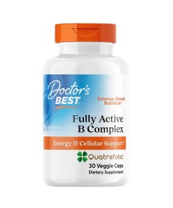 Fully Active B-Complex with Quatrefolic - 30 vcaps