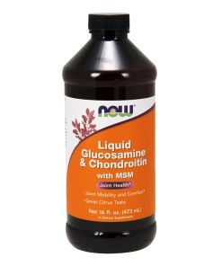 Glucosamine & Chondroitin with MSM Liquid - 473ml.
