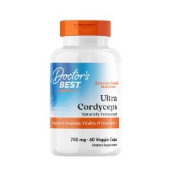 Doctor's Best Ultra Cordyceps, 750mg - 60 vcaps