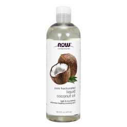 NOW Foods Coconut Oil, Liquid Pure Fractionated - 473 ml.