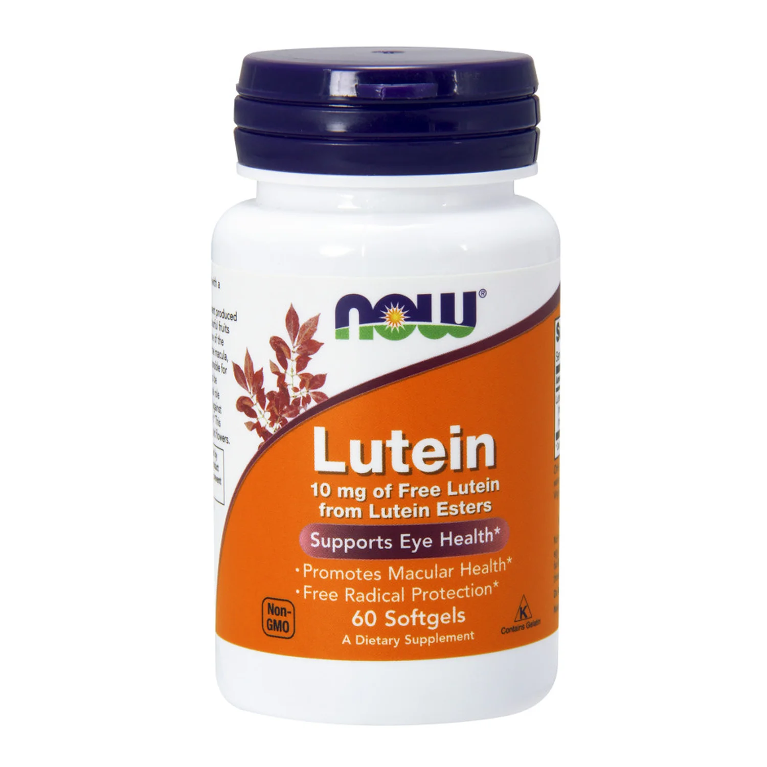 NOW Foods Lutein, 10mg - 60 softgels