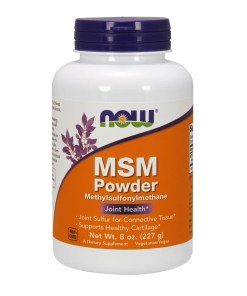 MSM Methylsulphonylmethane, Powder - 227 grams