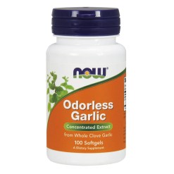 NOW Foods Odorless Garlic - 100 softgels