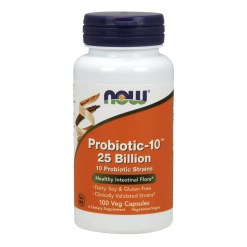 NOW Foods Probiotic-10, 25 Billion - 100 vcaps