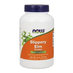 NOW Foods Slippery Elm, Powder - 113 grams