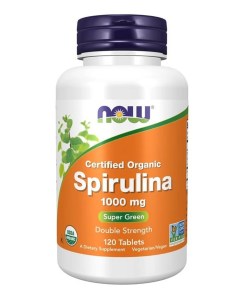 Spirulina, 1000mg - 120 tablets