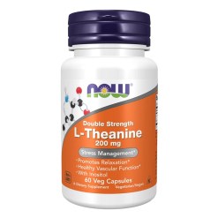Double Strength L-Theanine, 200mg - 60 vcaps