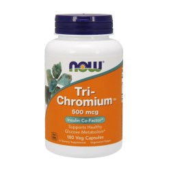 NOW Foods Tri-Chromium, 500mcg - 180 vcaps