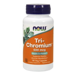 NOW Foods Tri-Chromium, 500mcg - 90 vcaps