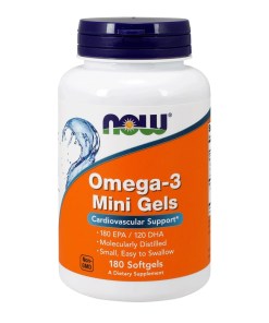 Omega-3 Mini Gels - 180 softgels