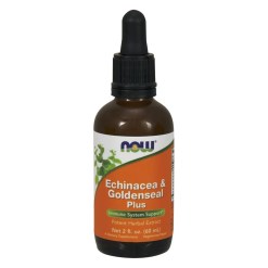 NOW Foods Echinacea & Goldenseal Plus - 60 ml.