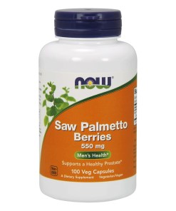 Saw Palmetto Berries, 550mg - 100 vcaps