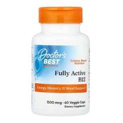 Fully Active B12, 1500mcg - 60 vcaps