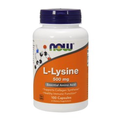L-Lysine, 500mg - 100 vcaps