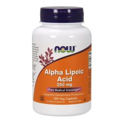 NOW Foods Alpha Lipoic Acid, 250mg - 120 vcaps
